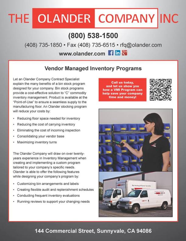 Vendor managed inventory has the following benefits login